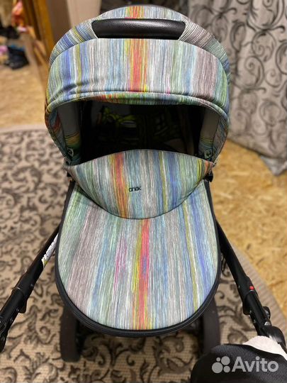 Коляска adamex 3 в 1 бу