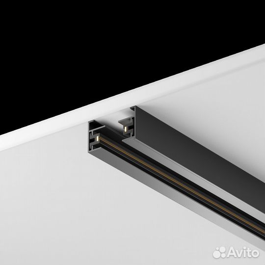 Шинопровод однофазный TR-300 - 1TP - BK 3м чёрный