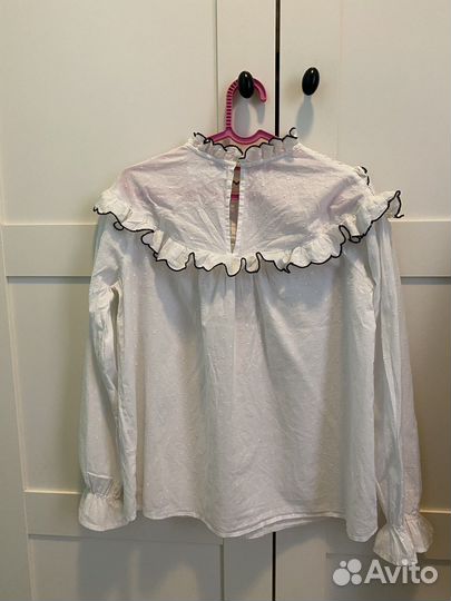 Блузка zara для девочки 152