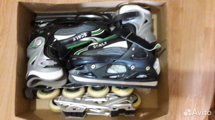 Ролики - коньки раздвижные 2 в 1