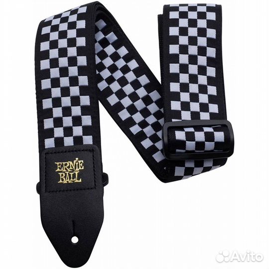 Ernie ball 4149 Jacquard Black and White Checkered