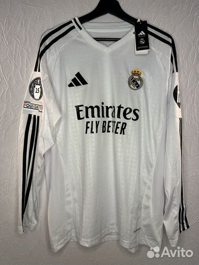 Футболка Реал Мадрид Гюлер длинный рукав 24/25