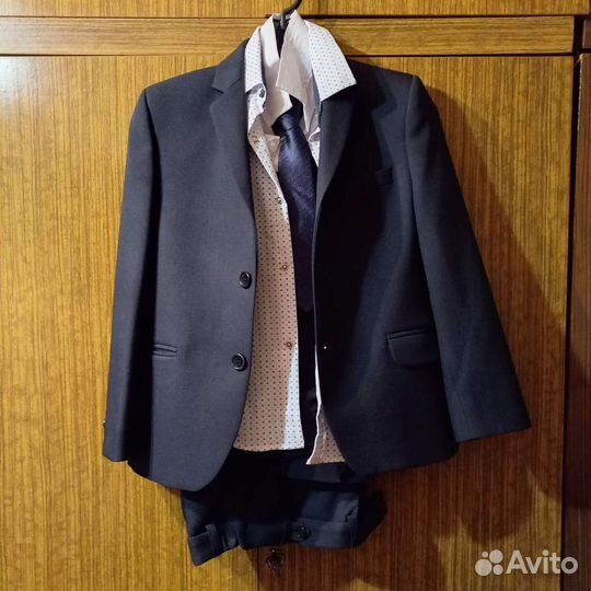 Школьный костюм для мальчика 128