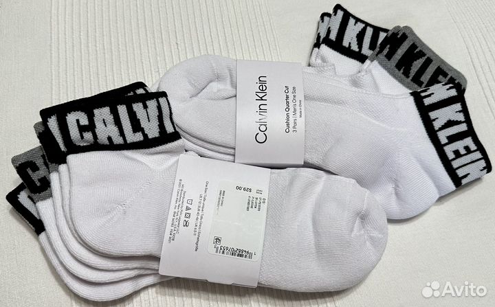 Носки набор Calvin Klein оригинал