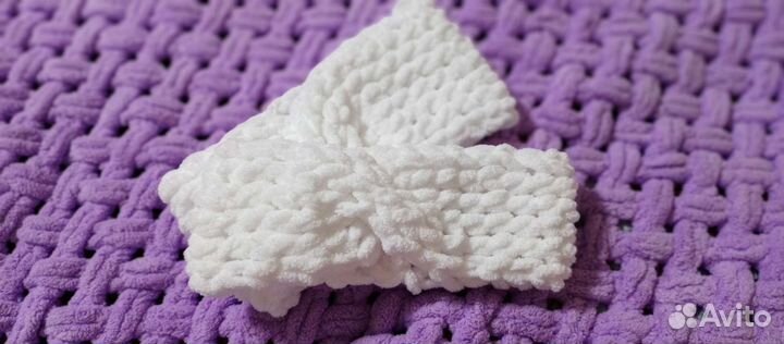 Повязка на голову из гипоаллергенного материала