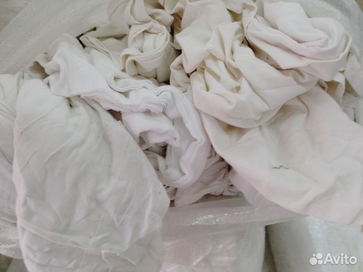 Ветошь хб белая постельная
