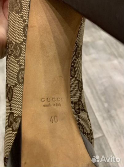 Туфли gucci оригинал 40