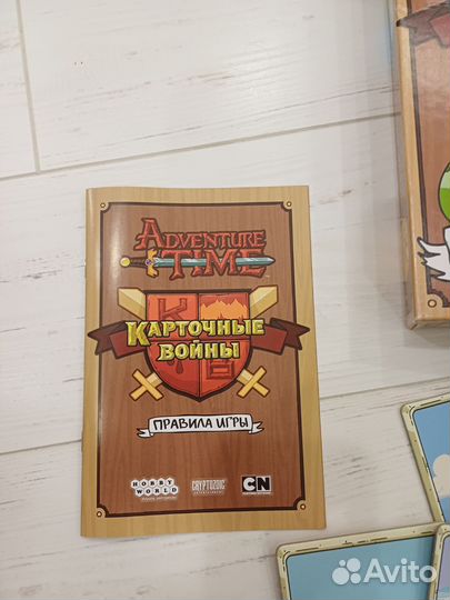 Карточные войны Финн против Джейка игра