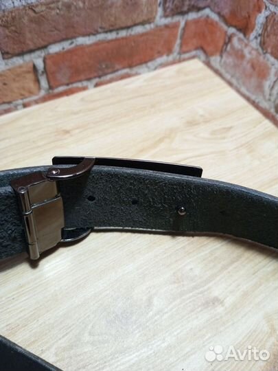 Мужской кожаный ремень ручной работы
