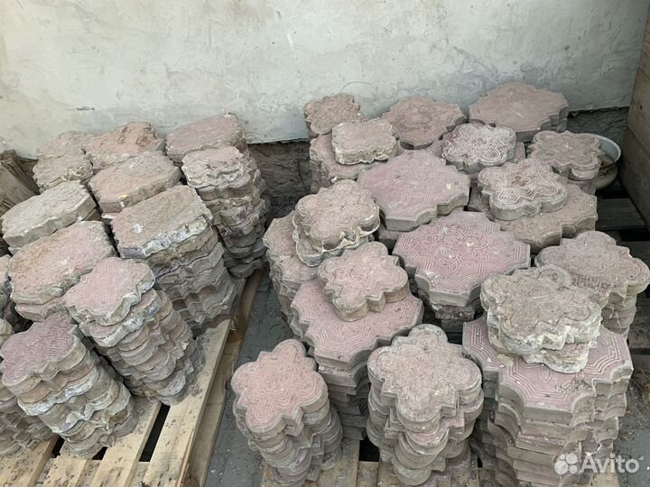 Тротуарная плитка бу