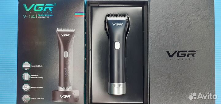 Машинка для стрижки волос Vgr Voyager +док станция