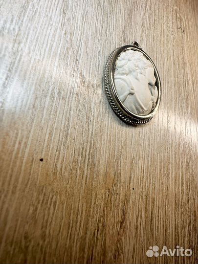 Винтажный медальон Камея Франция