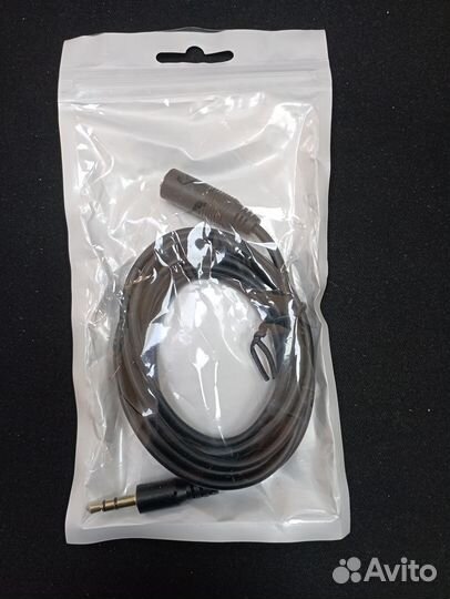 AUX - удлинитель Defender (папа-мама) 3.5мм - 3.5м