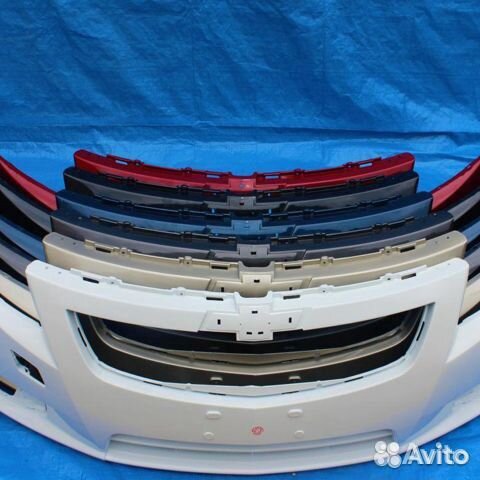 Бампер Шевроле Круз в цвет (дорест)