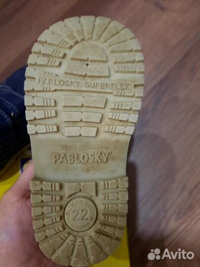 Ботинки детские Pablosky