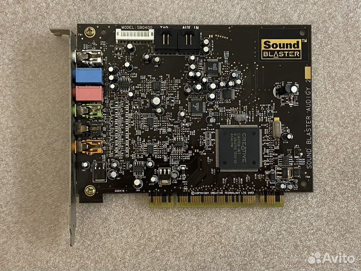 Звуковая карта creative sound blaster 2