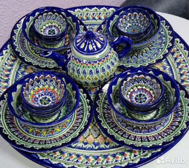 Узбекская посуда (керамика)