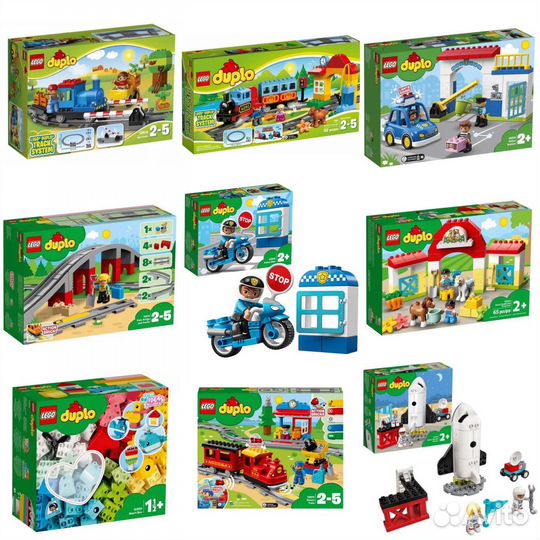 Много наборов Lego duplo оригинал