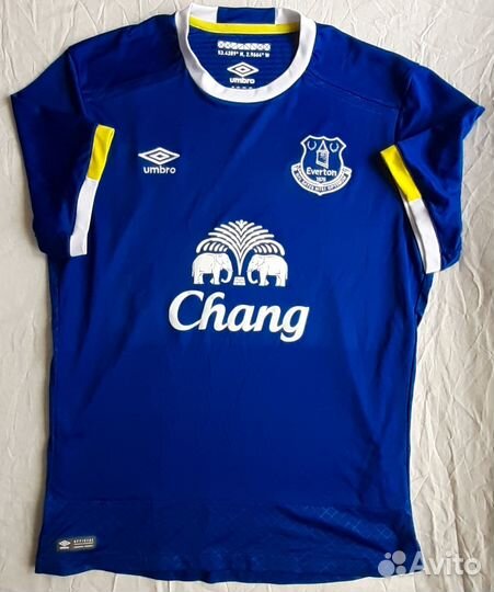 2 шт. t-shirt FC Everton Umbro и Hummel, р. L