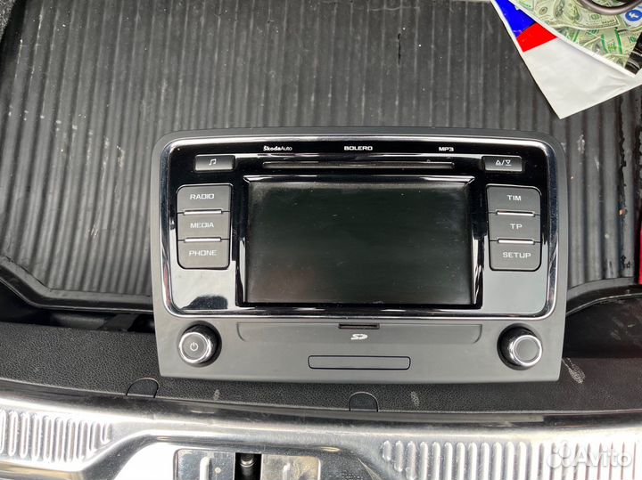 Магнитола Bolero Skoda Superb MK2