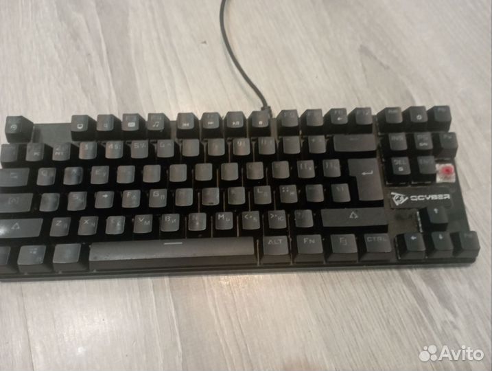 Игровая механическая клавиатура 80% red switches