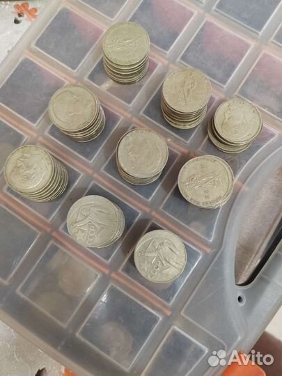 Монета 1 рубль СССР