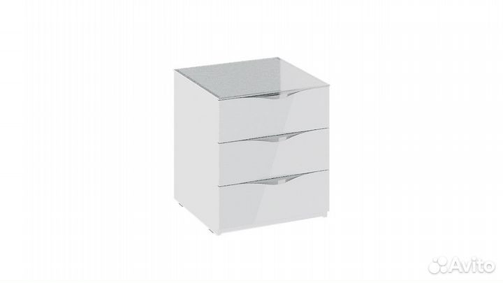 Тумба прикроватная Глосс с 3 ящиками тд 319.03.02