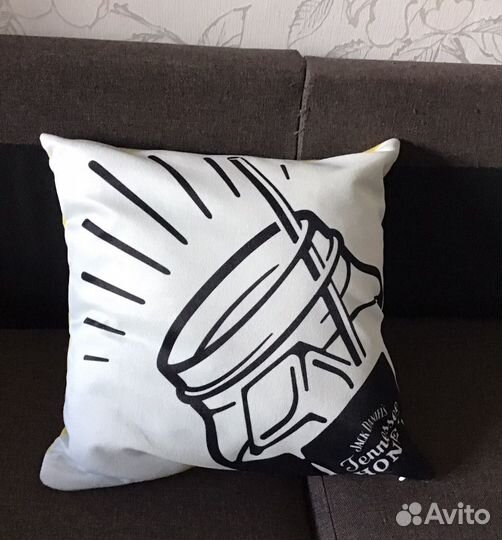 Вязанный плед джек даниэлс