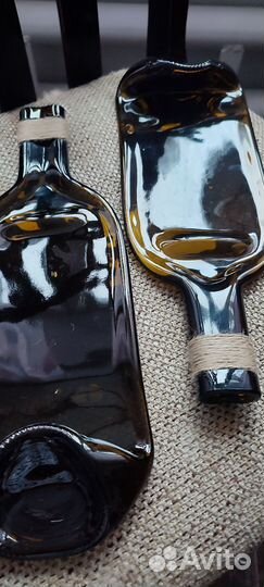 Тарелка из бутылки