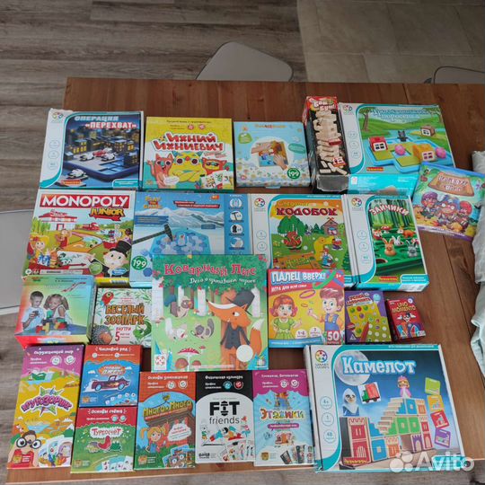 Настольные игры bondibon и другие
