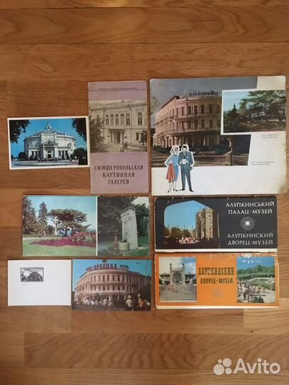 Открытки, буклеты о Крыме