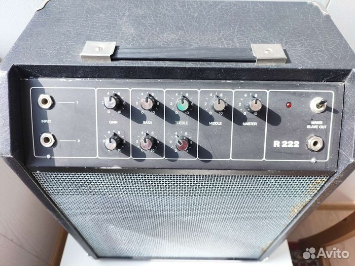Гитарный комбоусилитель Vermona Regent R222 (ГДР)