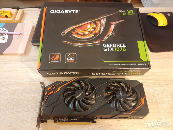 Видеокарта gtx 1070 8gb