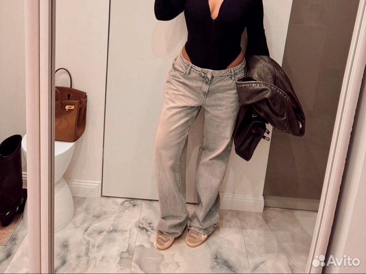 Джинсы lime sright оверсайз