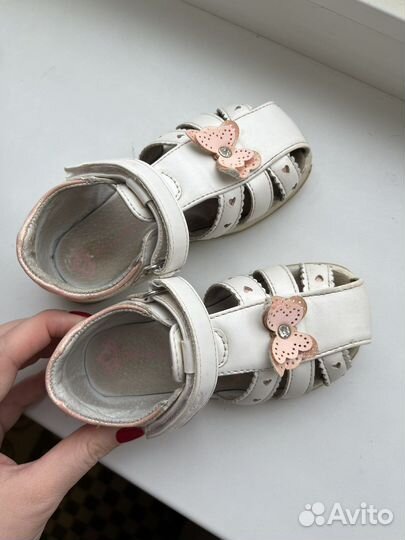 Сандали для девочки 25 размер