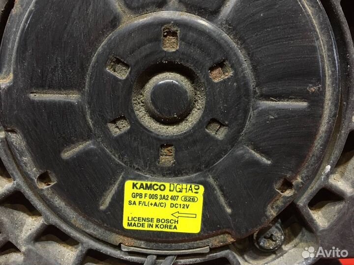 Вентилятор охлаждения двигателя Kia Picanto 1(Б/У)