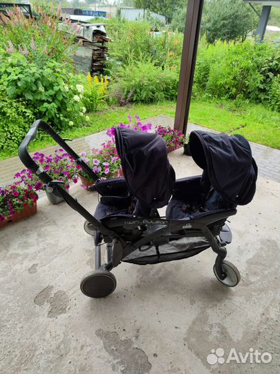 Прогулочная коляска для двойни CAM twin pulsar б/у