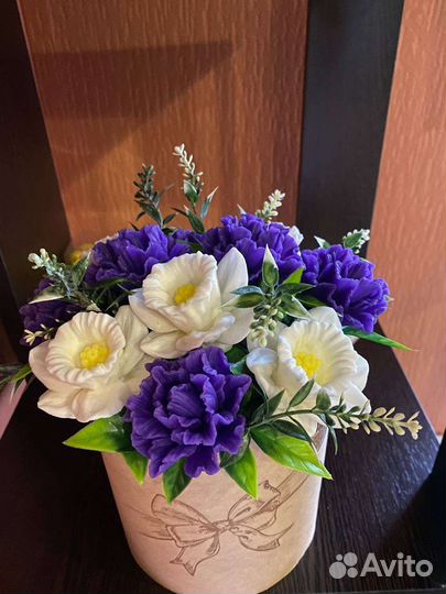 Букет из мыла