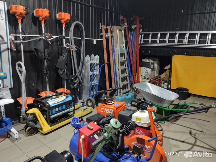 Прокат/Аренда строительного и садового инструмента