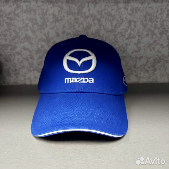 Кепка бейсболка Mazda синяя