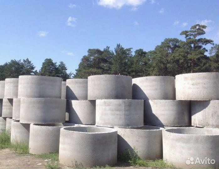 Кольца бетонные жби