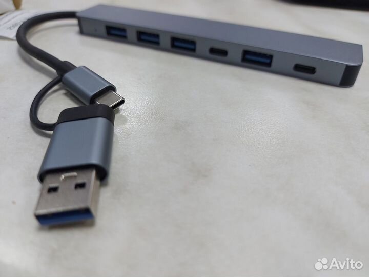 Концентратор-hub Type-C USB