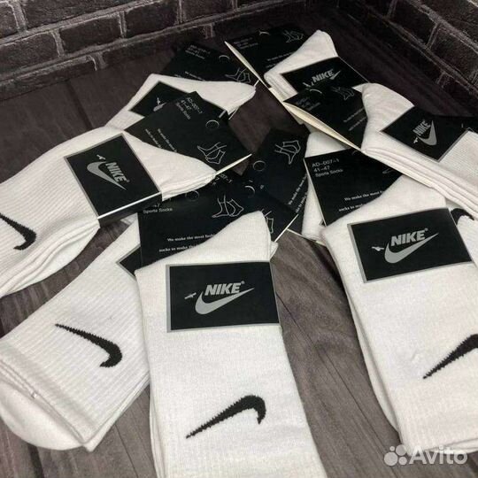 Носки nike высокие