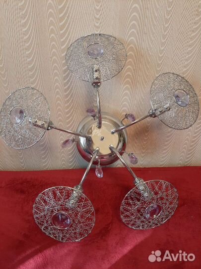 Люстра потолочная бу