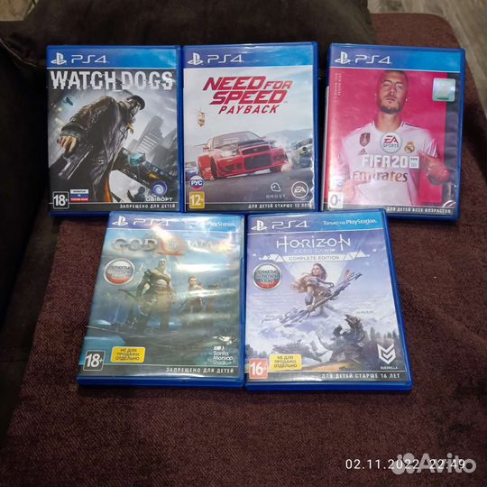 Игры для приставок ps4
