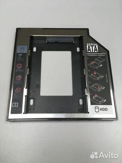 Салазки 9.5мм DVD/HDD на отсек привода ноутбука