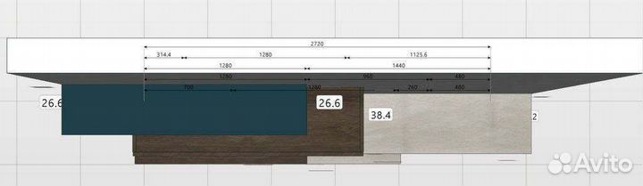 Корпусная мебель Композиция Slim Up 4