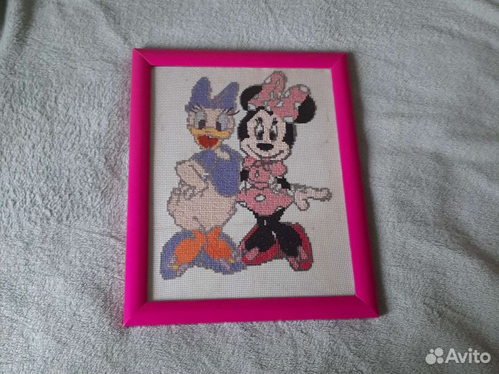 Картина вышитая крестиком
