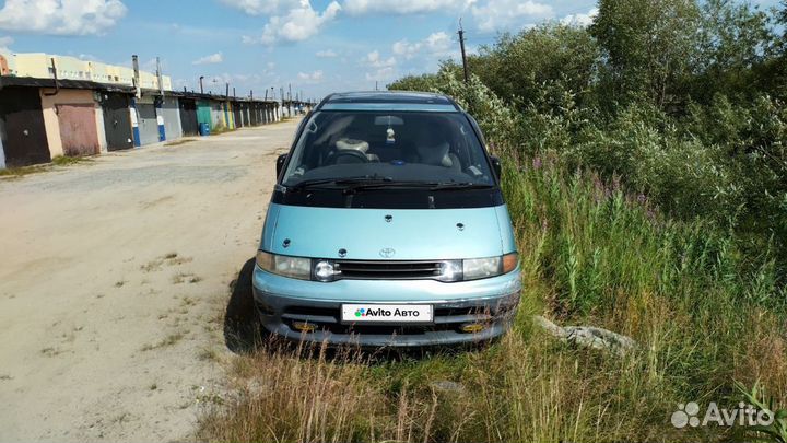 Toyota Estima Lucida 2.4 AT, 1992, 450 000 км