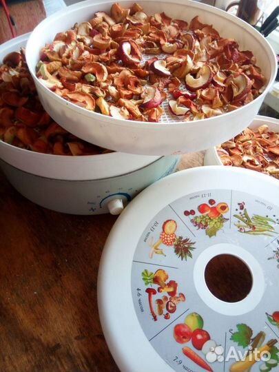 Яблоки сушёные